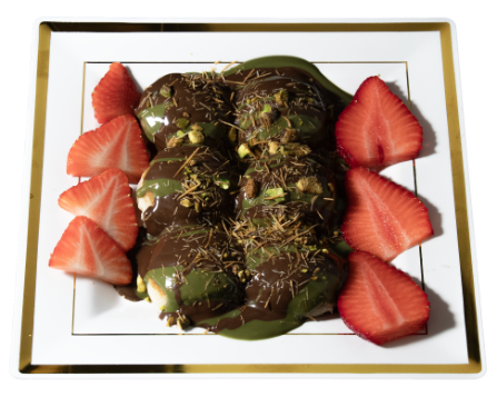 Mini Pancakes (10 ct) - Dubai Chocolate